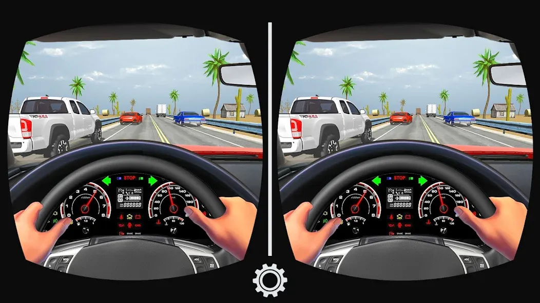VR Traffic Racing In Car Drive — скриншот 1 VR Traffic Racing In Car Drive — скриншот 1
