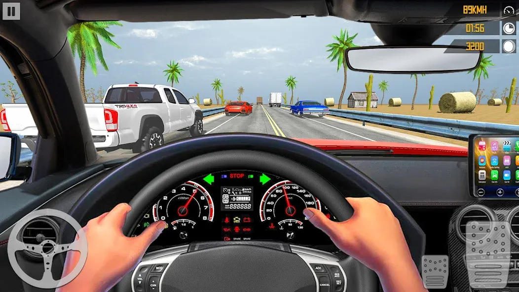 VR Traffic Racing In Car Drive — скриншот 2 VR Traffic Racing In Car Drive — скриншот 2