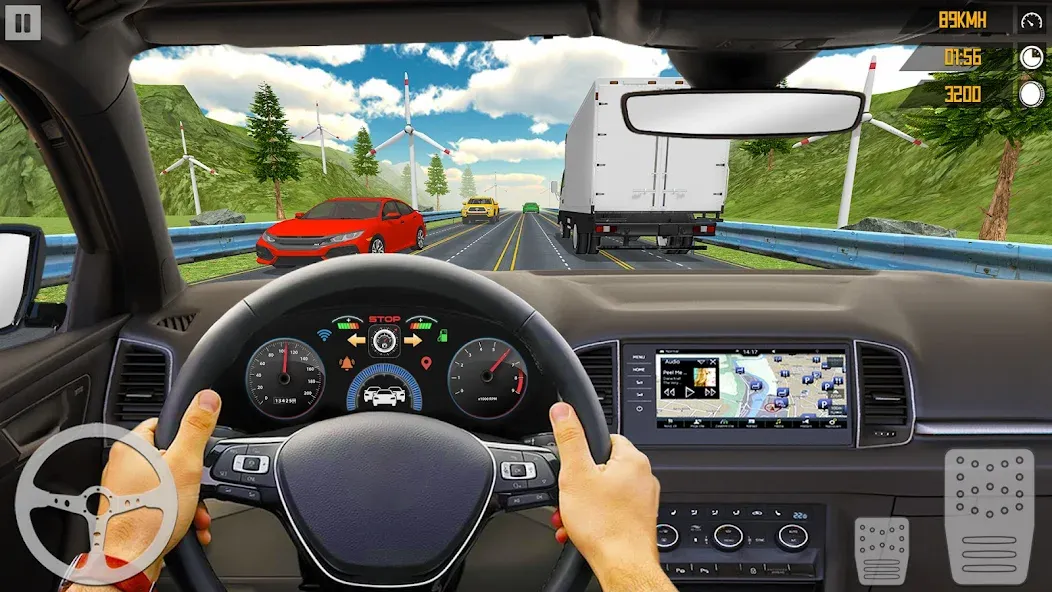 VR Traffic Racing In Car Drive — скриншот 4 VR Traffic Racing In Car Drive — скриншот 4