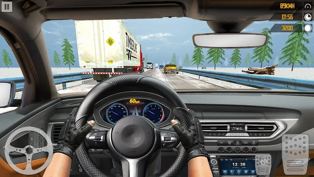 VR Traffic Racing In Car Drive — скриншот 5