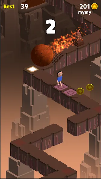 Zigzag Valley,Endless game — скриншот 2