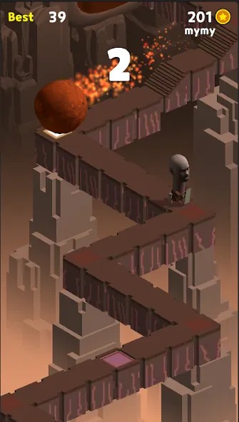 Zigzag Valley,Endless game — скриншот 3
