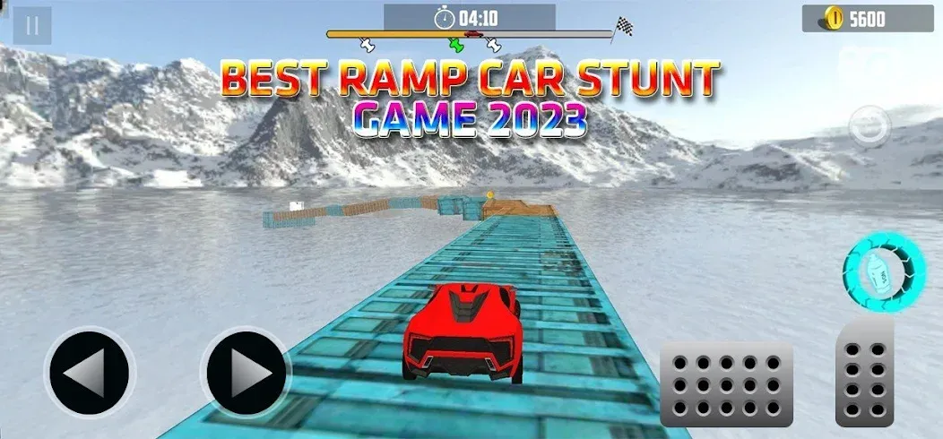 Ramp Car Stunt Challenge — скриншот 1