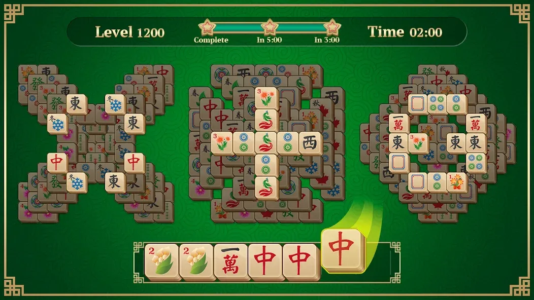 Mahjong Solitaire: 3 Tiles — скриншот 1 Mahjong Solitaire: 3 Tiles — скриншот 1