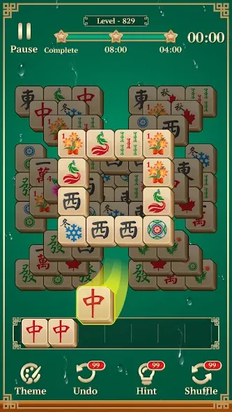 Mahjong Solitaire: 3 Tiles — скриншот 2 Mahjong Solitaire: 3 Tiles — скриншот 2
