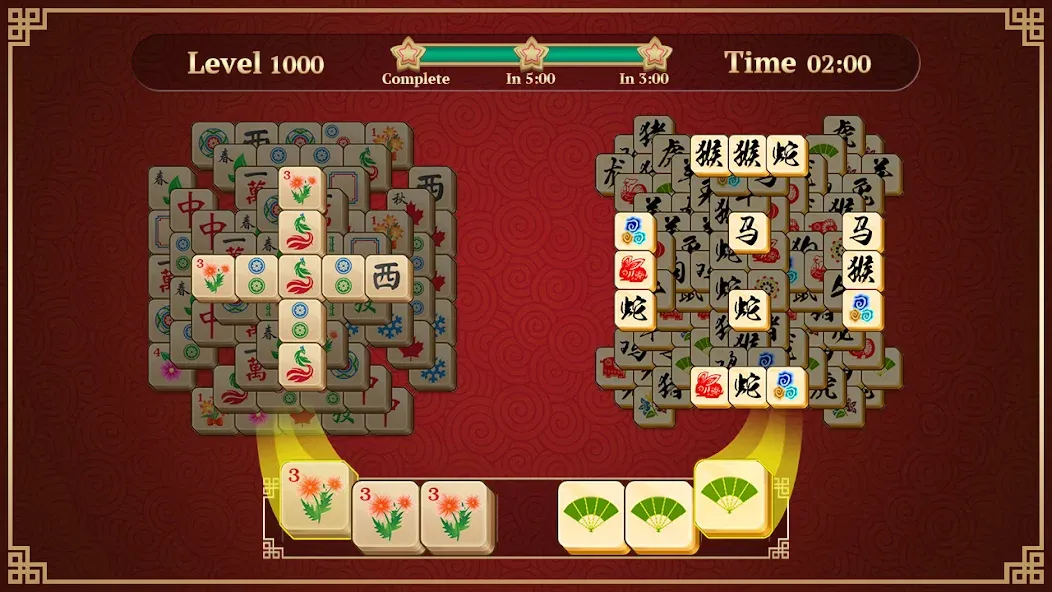 Mahjong Solitaire: 3 Tiles — скриншот 3 Mahjong Solitaire: 3 Tiles — скриншот 3
