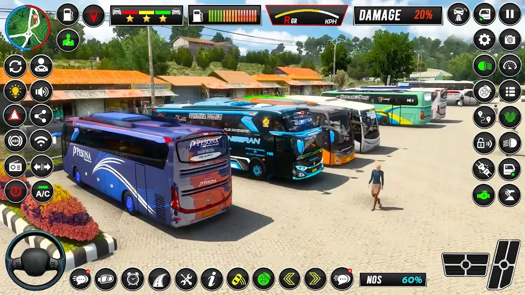 Euro Bus Simulator - Bus Games — скриншот 3 Euro Bus Simulator - Bus Games — скриншот 3