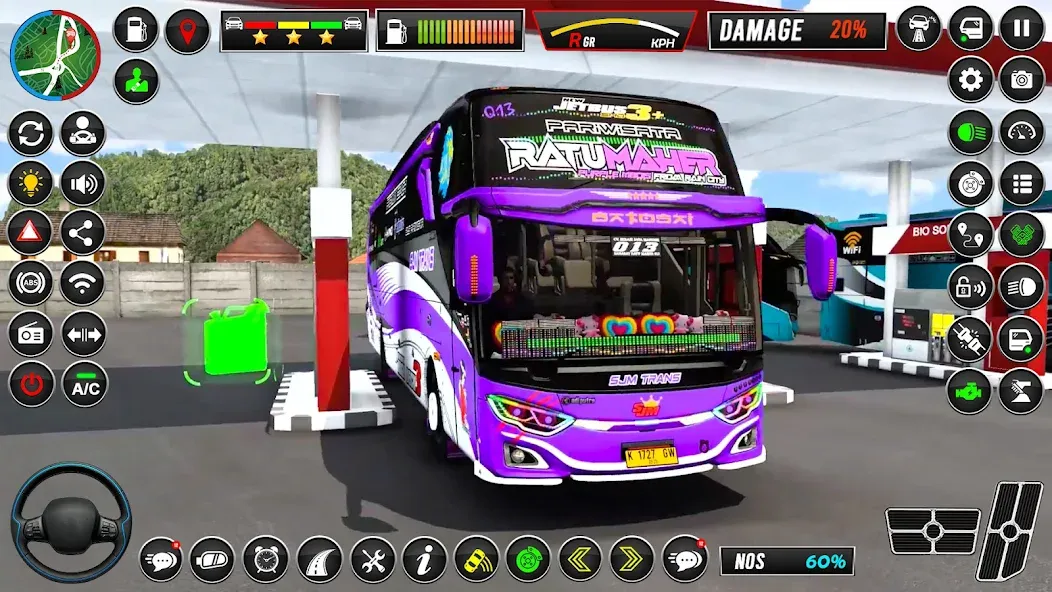 Euro Bus Simulator - Bus Games — скриншот 5