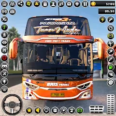 Взлом Euro Bus Simulator - Bus Games на Андроид — Много денег