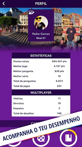 Quizit - Trivia Português — скриншот 5