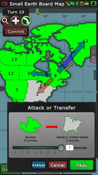 Warzone - turn based strategy — скриншот 1