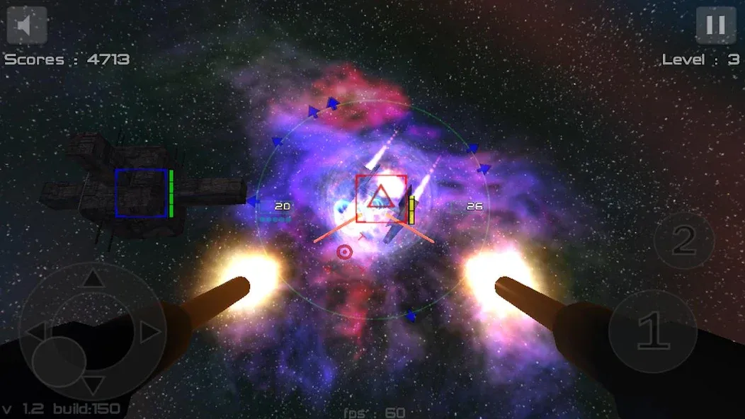 Gunner : Space Defender (Lite) — скриншот 1 Gunner : Space Defender (Lite) — скриншот 1