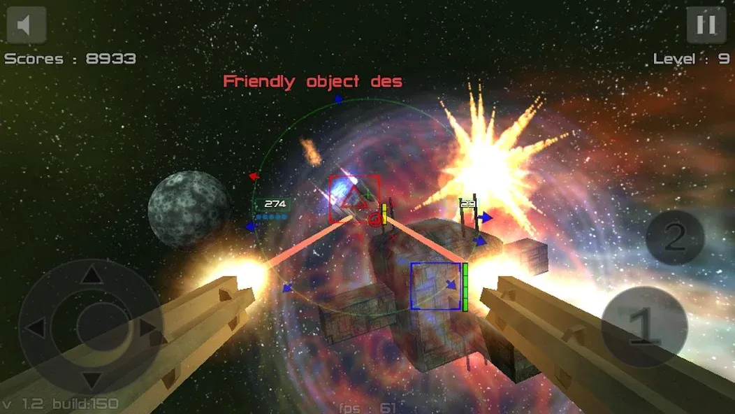 Gunner : Space Defender (Lite) — скриншот 3 Gunner : Space Defender (Lite) — скриншот 3