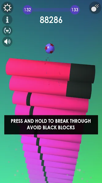 Ball: Blast colorful bricks 3d — скриншот 1 Ball: Blast colorful bricks 3d — скриншот 1