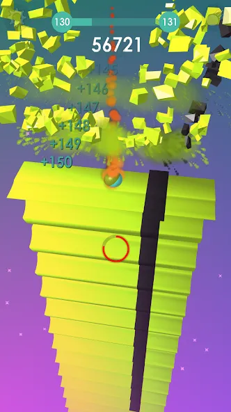 Ball: Blast colorful bricks 3d — скриншот 5
