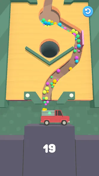 Sand Balls - Puzzle Game — скриншот 1 Sand Balls - Puzzle Game — скриншот 1