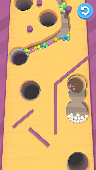 Sand Balls - Puzzle Game — скриншот 3 Sand Balls - Puzzle Game — скриншот 3