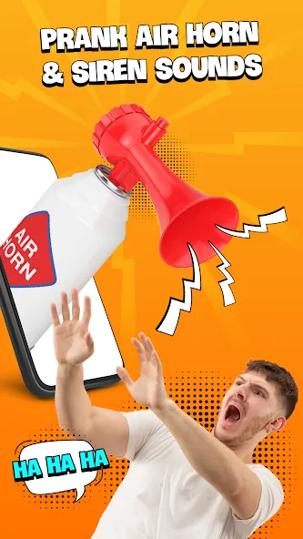 Prank Sounds Haircut, Air Horn — скриншот 1