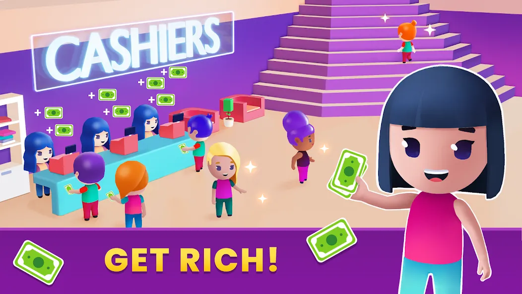 Idle Beauty Salon Tycoon — скриншот 2 Idle Beauty Salon Tycoon — скриншот 2