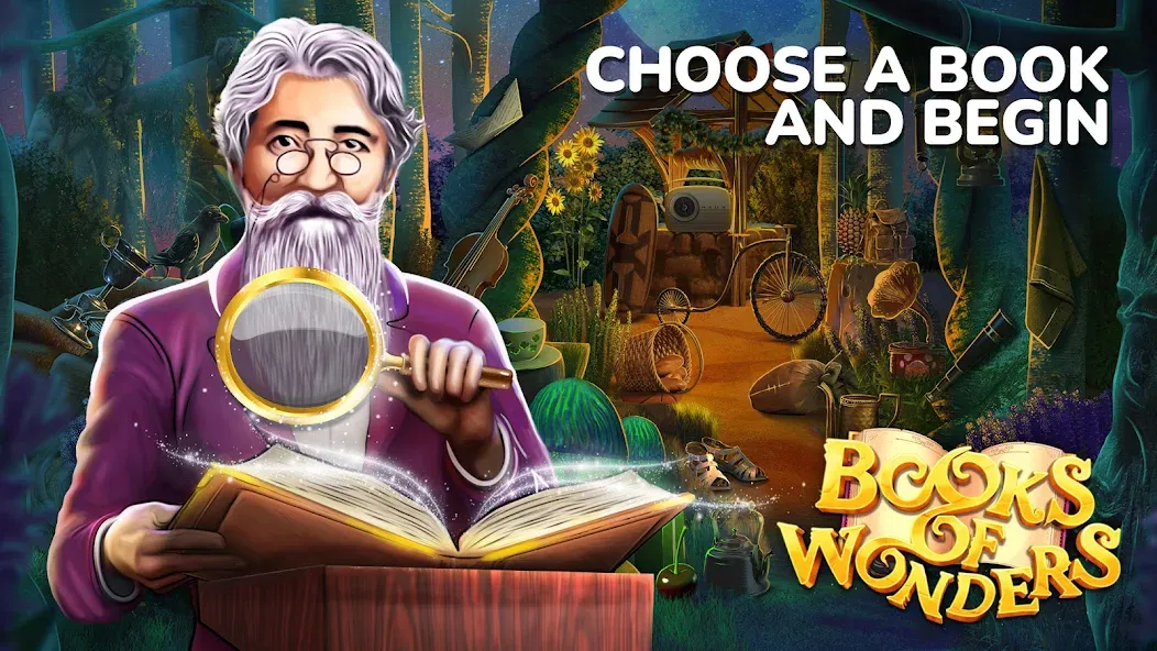 Books of Wonder Hidden Objects — скриншот 1