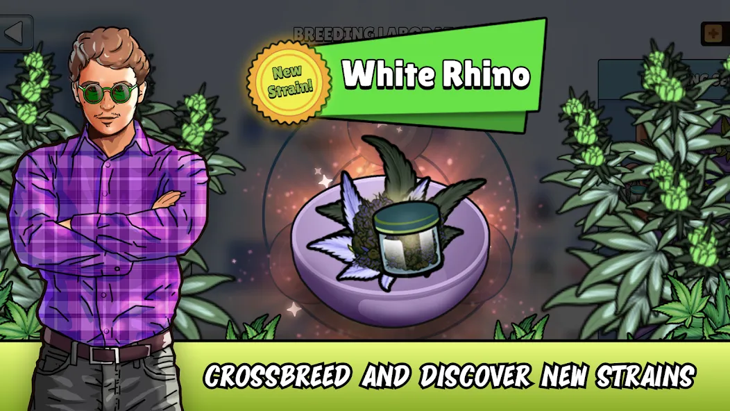 Weed City - Hemp Farm Tycoon — скриншот 1