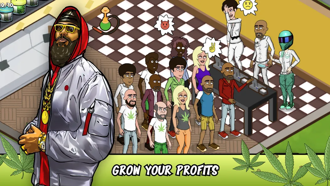 Weed City - Hemp Farm Tycoon — скриншот 2