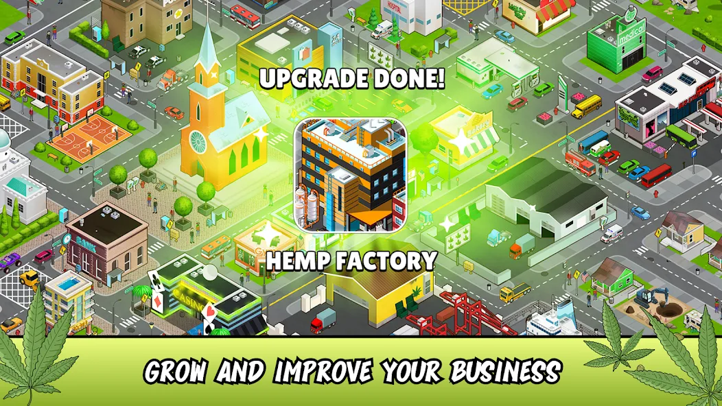 Weed City - Hemp Farm Tycoon — скриншот 4