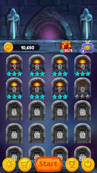 Jewels of Kingdom Knights — скриншот 1