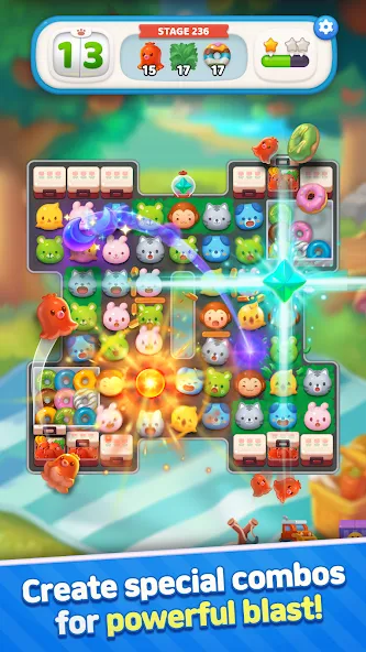 Anipang Match — скриншот 2
