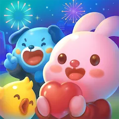 Взломанная Anipang Match — Много денег