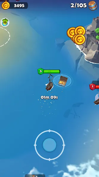 Pirate Raid - Caribbean Battle — скриншот 3