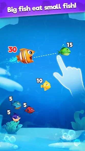 Fish Go.io - Be the fish king — скриншот 1