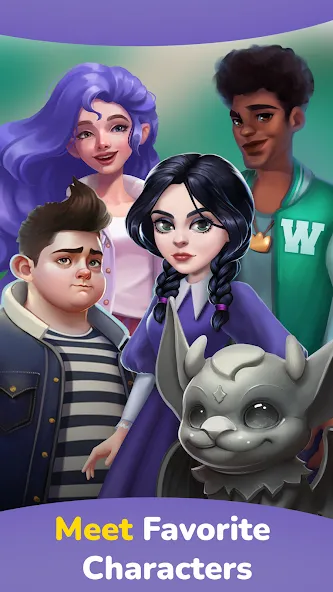 Weekday Merge: Mansion Mystery — скриншот 4