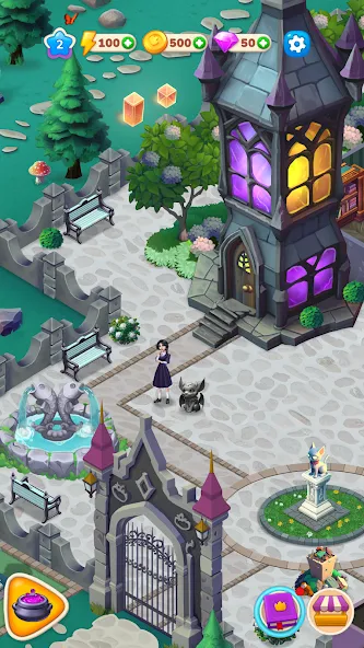 Weekday Merge: Mansion Mystery — скриншот 5