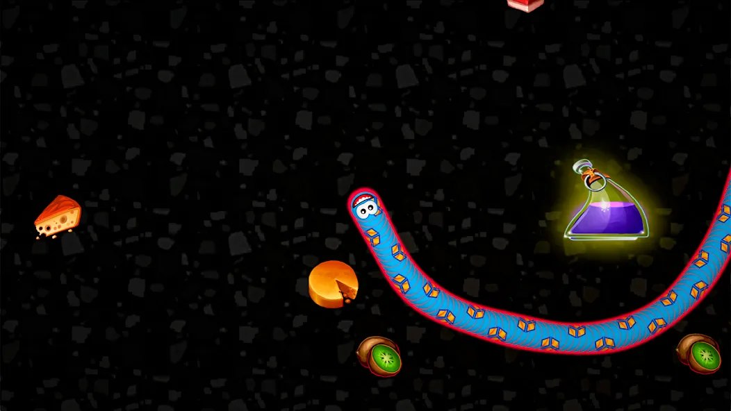 Worms Zone .io - Hungry Snake — скриншот 4 Worms Zone .io - Hungry Snake — скриншот 4