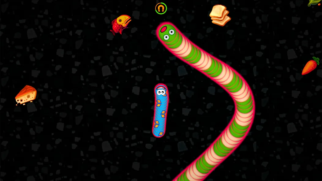 Worms Zone .io - Hungry Snake — скриншот 5