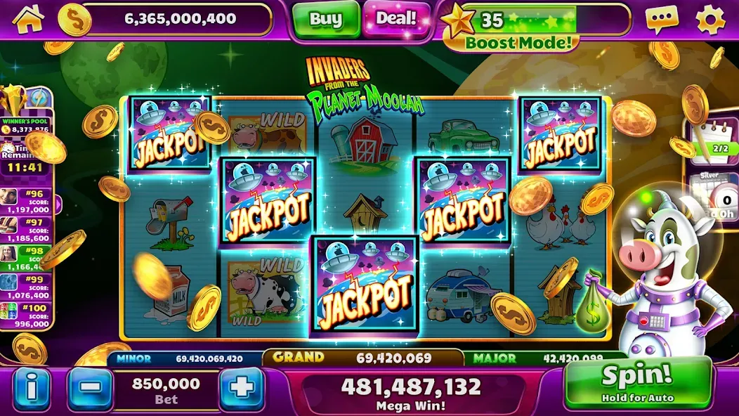 Jackpot Party Casino Slots — скриншот 3 Jackpot Party Casino Slots — скриншот 3