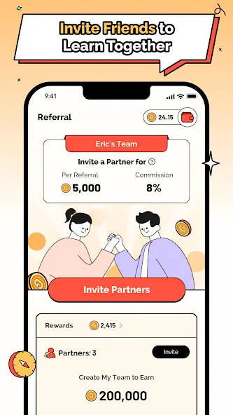 Witcoin: Web3 Play to Learn — скриншот 4 Witcoin: Web3 Play to Learn — скриншот 4