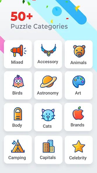 Word Search Colorful — скриншот 3 Word Search Colorful — скриншот 3