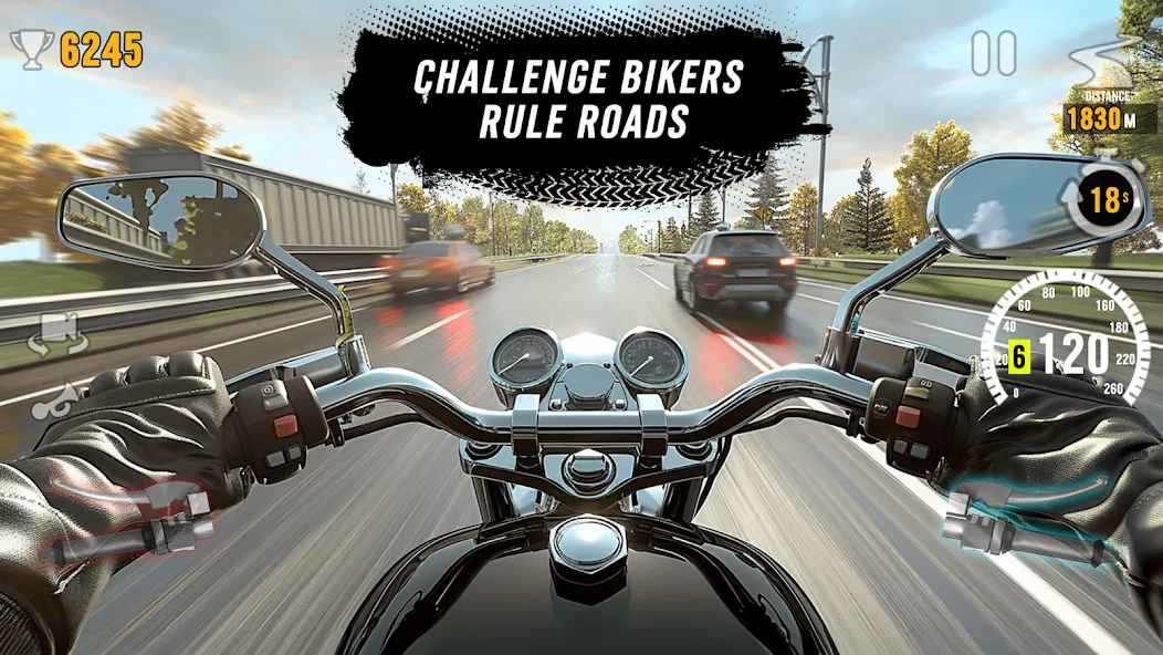 Motor Tour: Biker's Challenge — скриншот 2