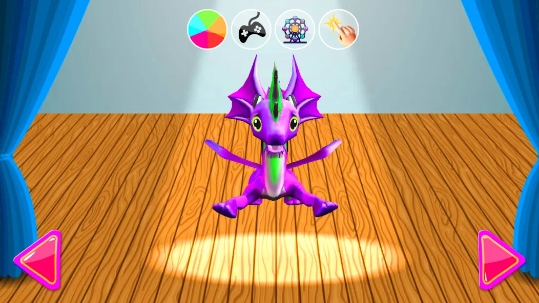 Talking Dragon Family — скриншот 2