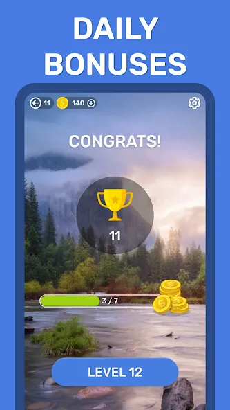 Word Search Puzzle Game — скриншот 5