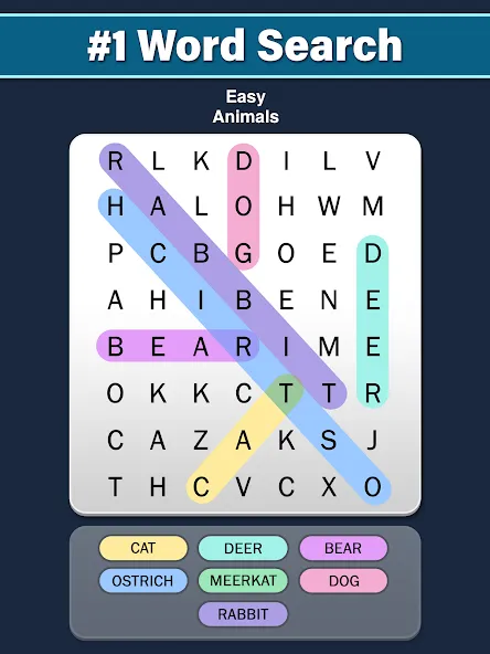 Word Search: Word Find — скриншот 4