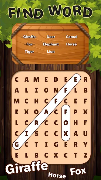 Word Search Supreme Puzzle — скриншот 5