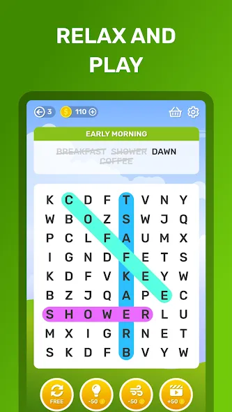 Word Search Puzzle Game — скриншот 5
