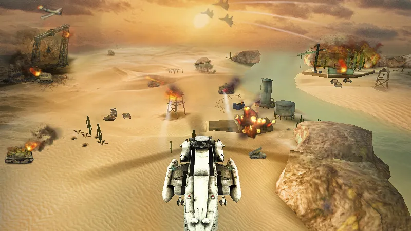 Gunship Strike 3D — скриншот 1