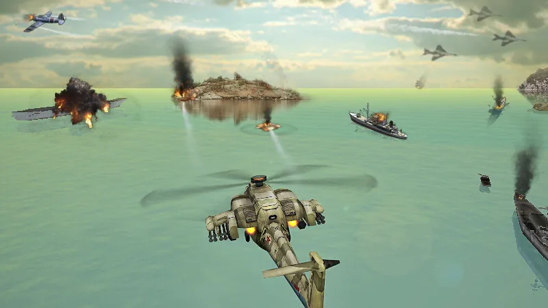 Gunship Strike 3D — скриншот 2