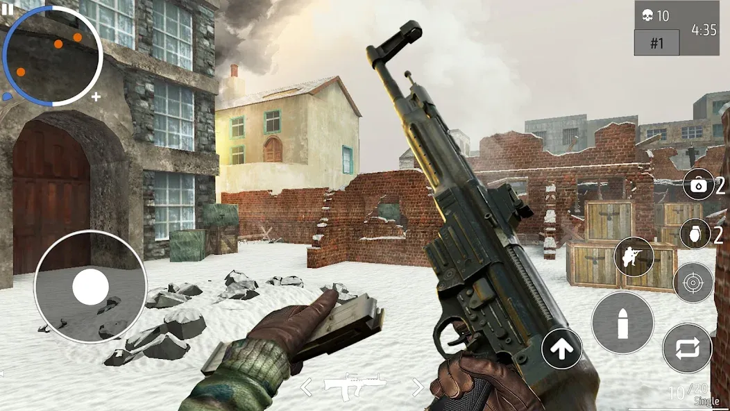 World War 2 Shooter offline — скриншот 2