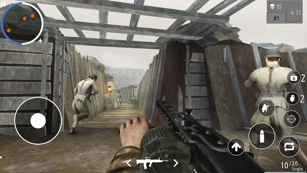 World War 2 Shooter offline — скриншот 4