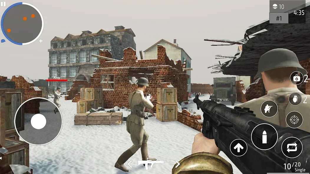 World War 2 Shooter offline — скриншот 5